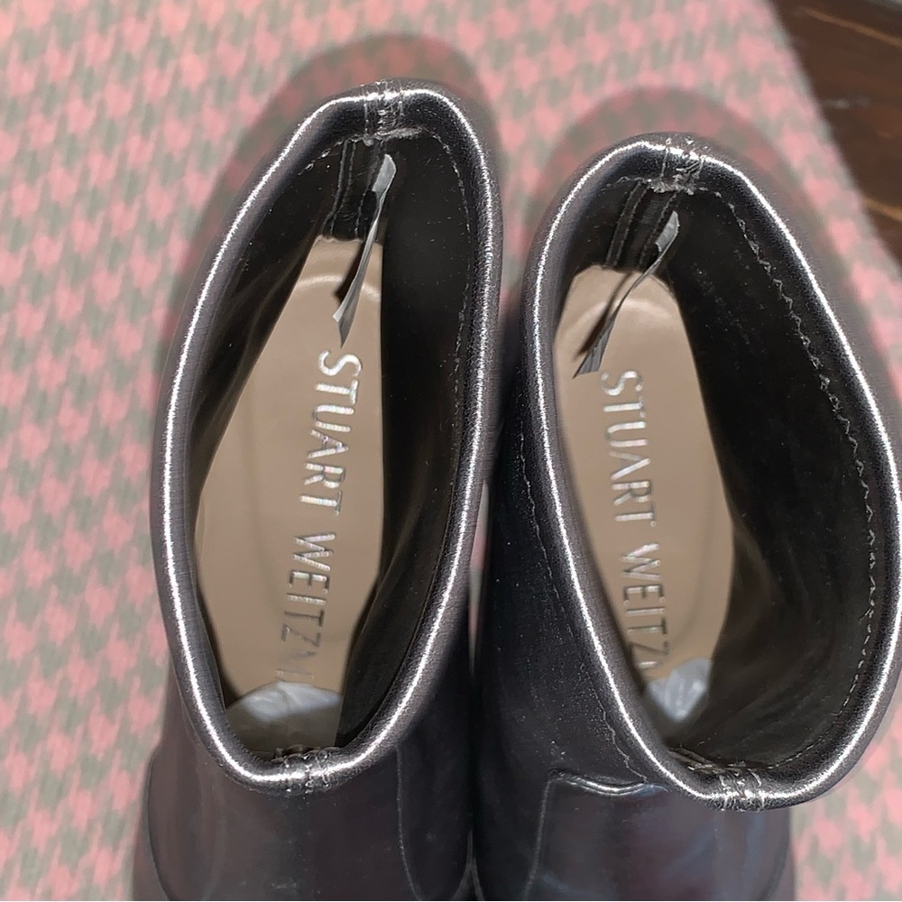 Stuart Weitzman Stuart 75 Block Stretch Bootie - Picture 10 of 13